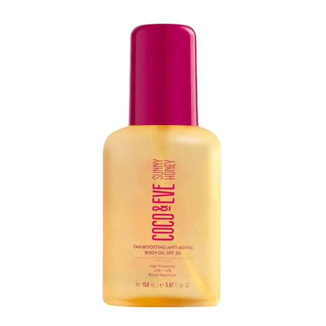 Coco & Eve Tan Boosting Anti-Aging Body Oil SPF30