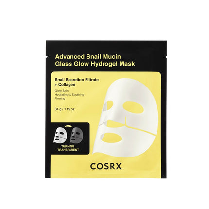 COSRX Advanced Snail Mucin Glass Glow Hydrogel Mask 1 pc