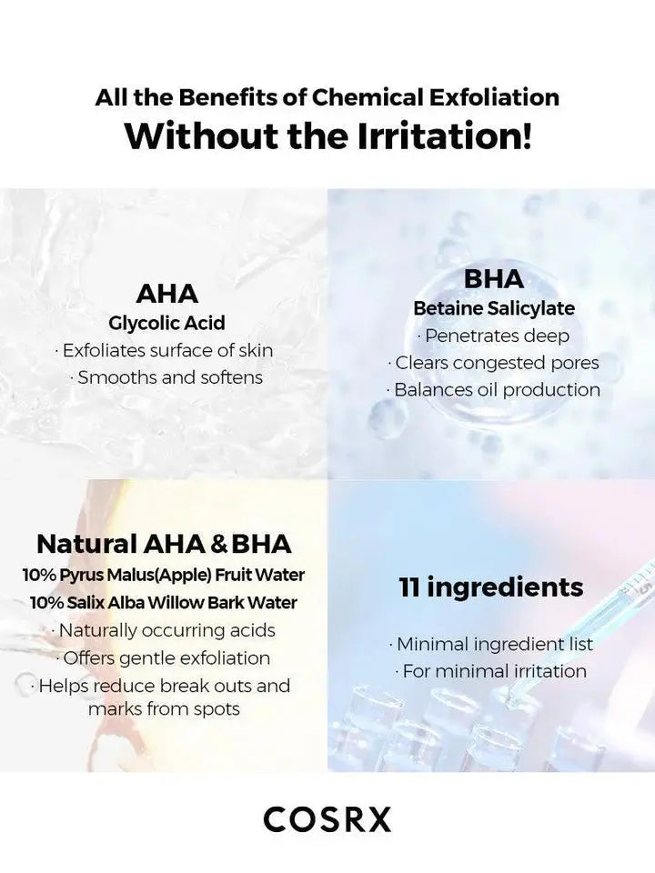COSRX Bha/Aha Clarifying Treatment Toner 30 ml.