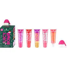 Essence Juicy Bomb Xmas Edition Shiny Lipgloss Set 01 Holly Jolly, Juicy!