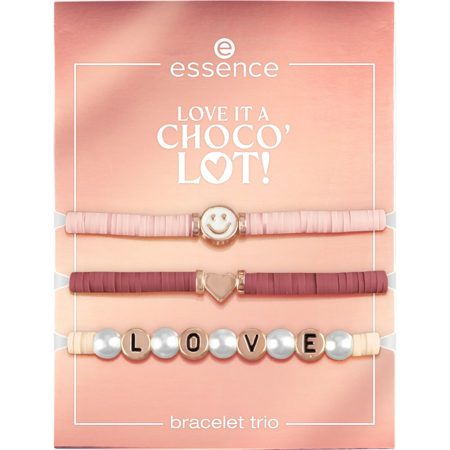 Essence Love It A Choco' Lot! Bracelet Trio 01 Chocolatey Vibes Only!