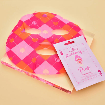 Essence Queen Of... Pink Face Sheet Mask 01 Keeping My Pink Poker Face