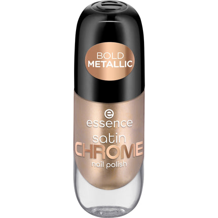 Essence Satin Chrome Nail Polish 01 Robotic Rose