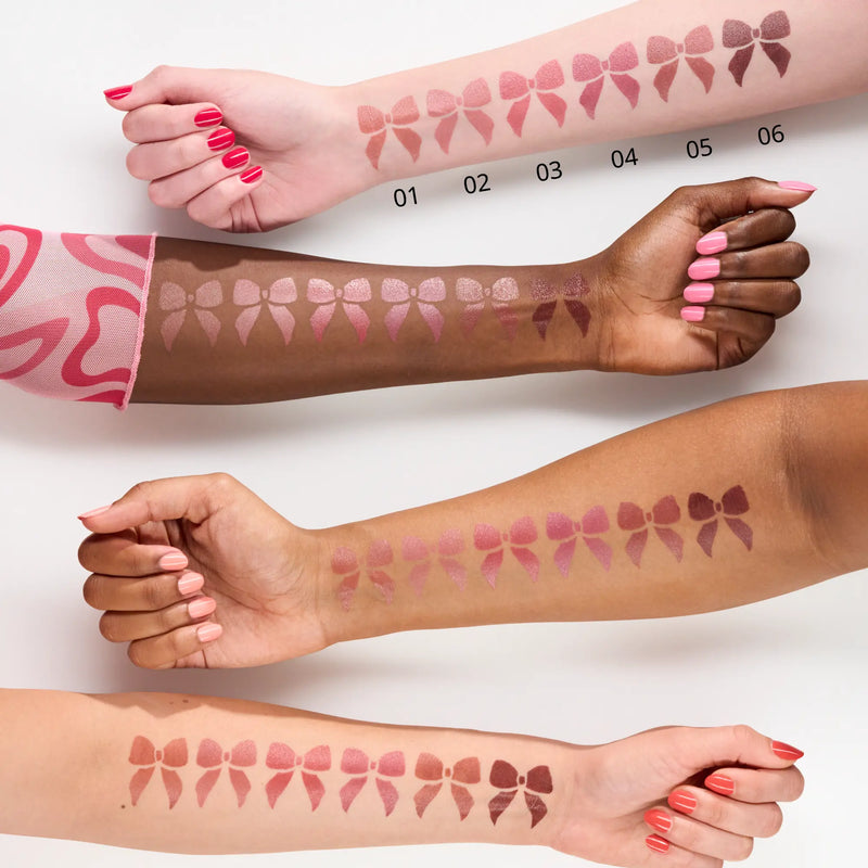 Essence Satin Glow Luminous Shine Lipstick 01 Whole Latte Love
