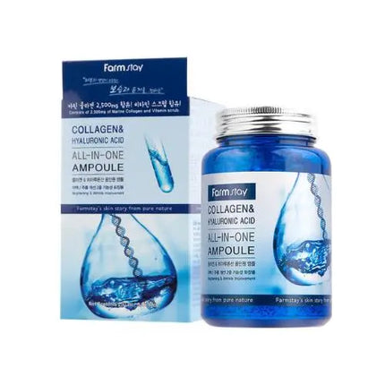 Farmstay Collagen & Hyaluronic Acid All-In-One Ampoule