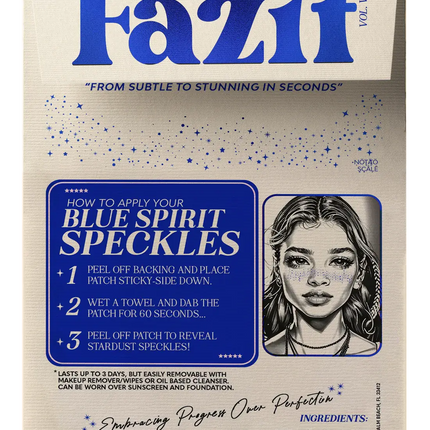 Fazit Make Up Patches Blue Spirit Speckles