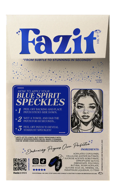 Fazit Make Up Patches Blue Spirit Speckles