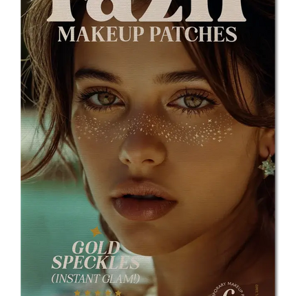 Fazit Make Up Patches Gold Glitter Freckles