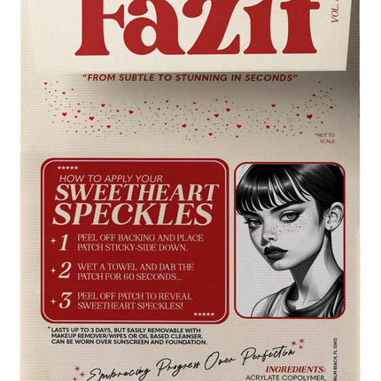 Fazit Make Up Patches Sweetheart Speckles Limited Edition