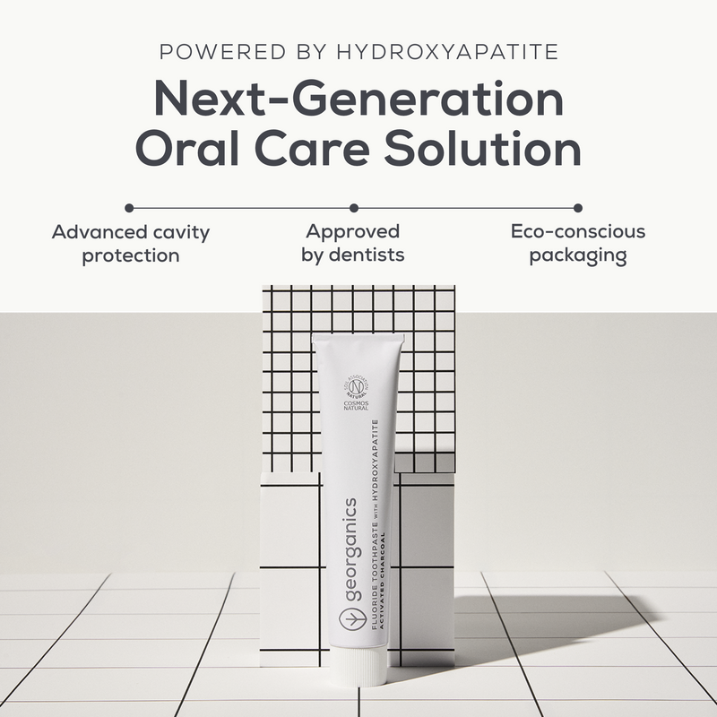 Georganics Toothpaste Activated Charcoal
