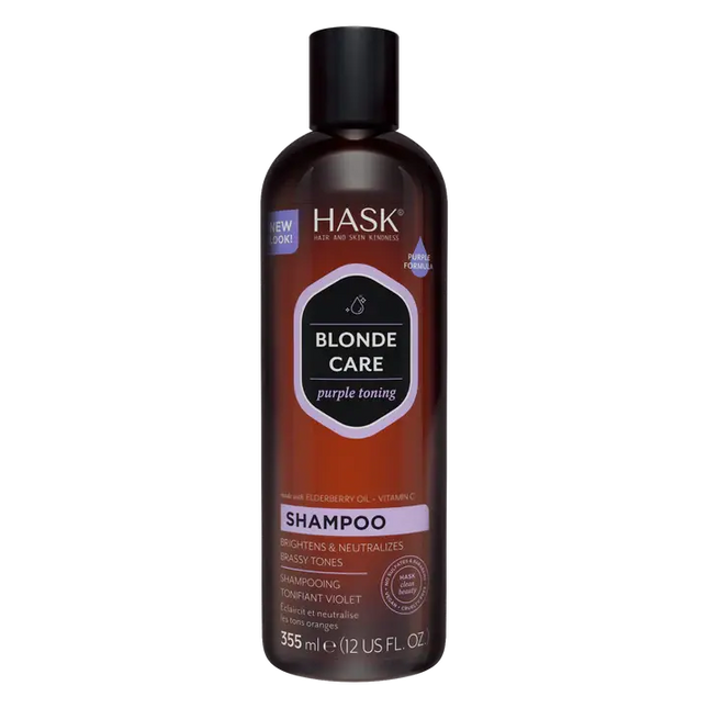 Hask Blonde Care Purple Toning Shampoo