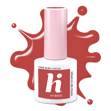 Hi Hybrid 366 Ruby Cocoa UV Gel Polish