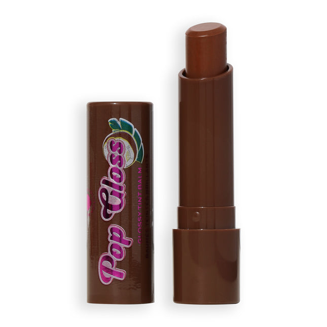 I Heart Revolution Pop Gloss Balm Coconut Brown