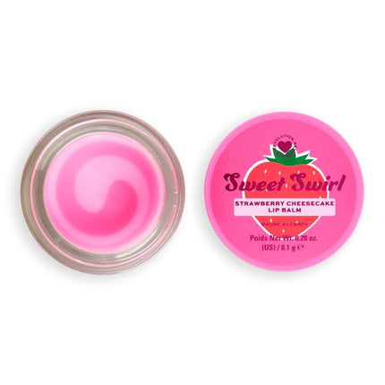 I Heart Revolution Sweet Swirl Lip Balm Strawberry Cheesecake