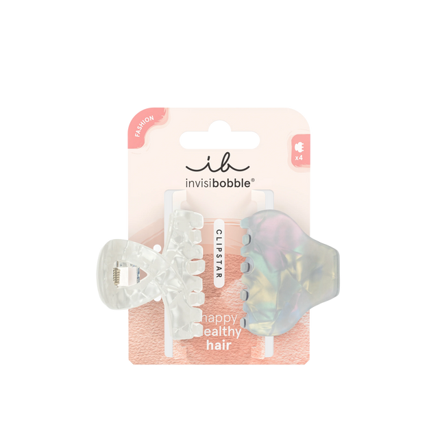 Invisibobble Clipstar Pearly Frost