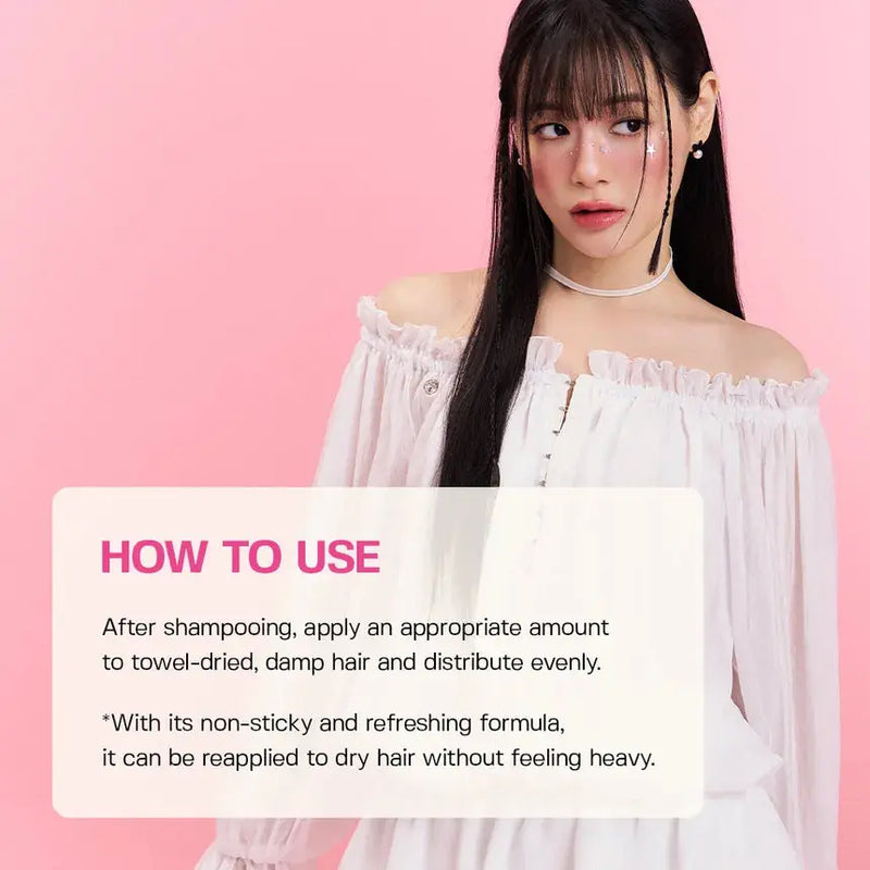 JULYME Perfume Glow Milk Hair Essence Sunset Freesia