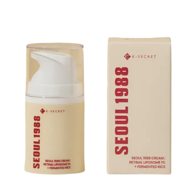 K-Secret Seoul 1988 Cream: Retinal Liposome 1% + Fermented Bean