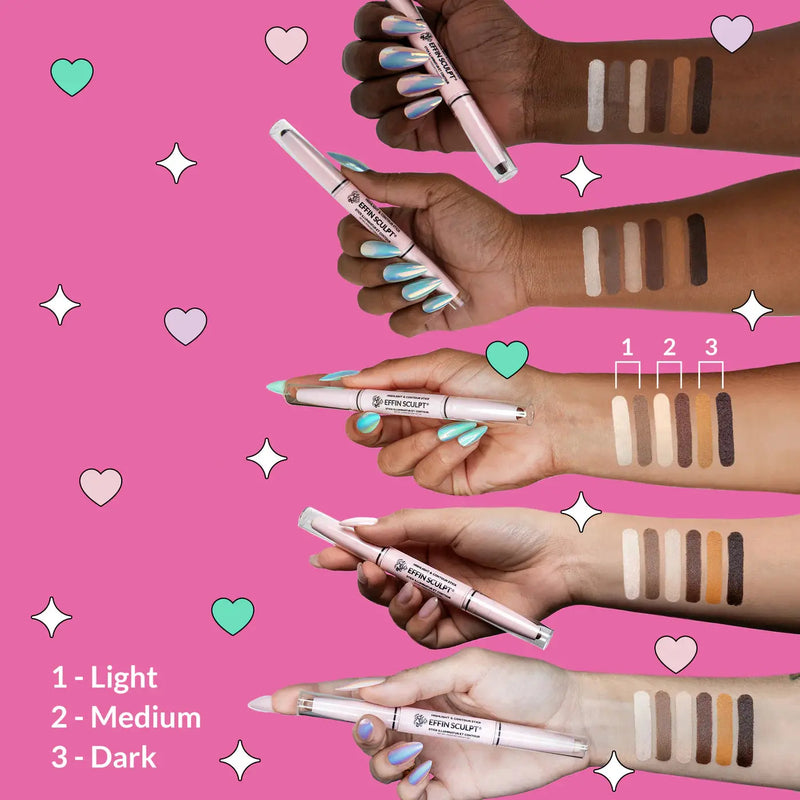 KimChi Chic Beauty Contour & Highlight Stick Effin Sculpt Medium