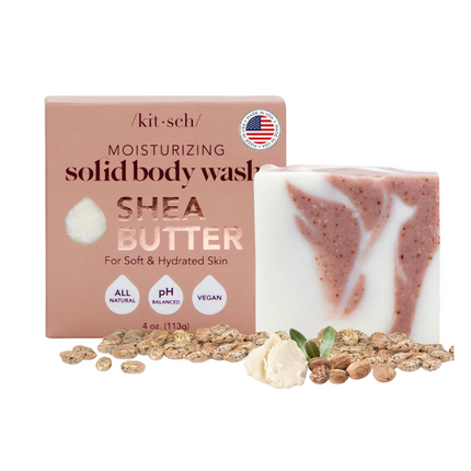 Kitsch Shea Butter Moisturizing Solid Body Wash