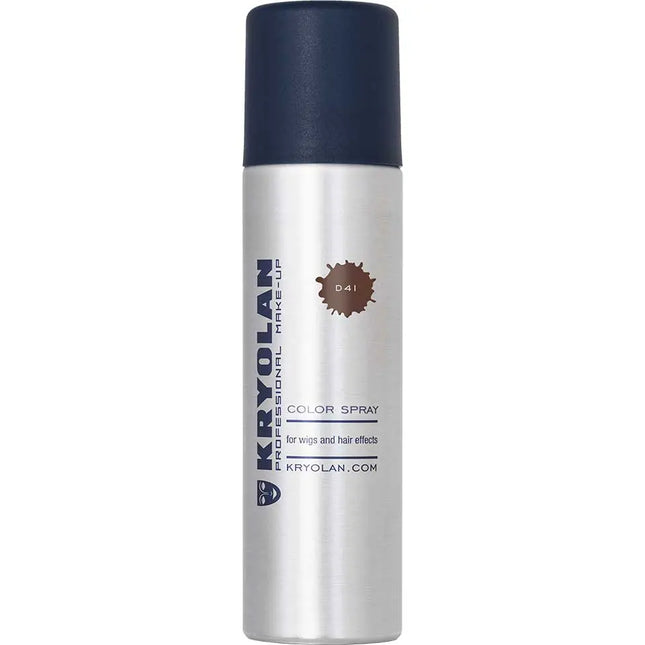 Kryolan Professional Make-up Color Spray D41 Dark Brown