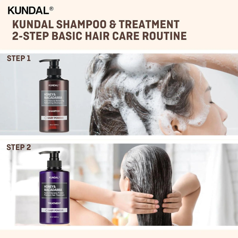 Kundal Honey & Macadamia Nature Shampoo English Rose