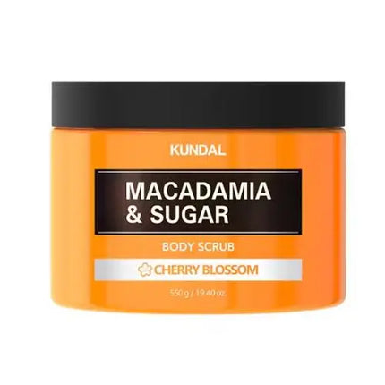 Kundal Macadamia & Sugar Body Scrub Cherry Blossom