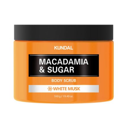 Kundal Macadamia & Sugar Body Scrub White Musk