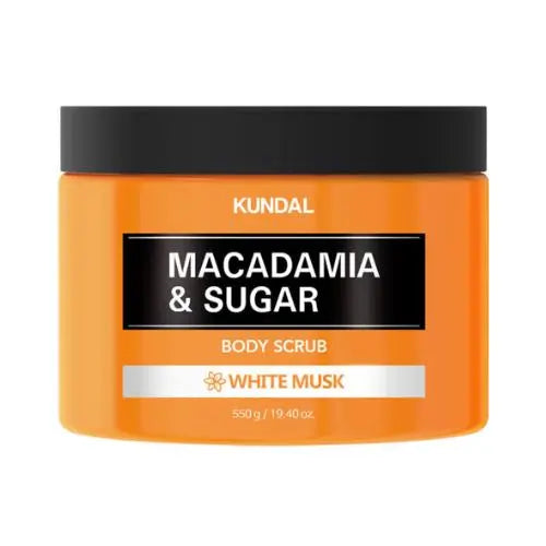 Kundal Macadamia & Sugar Body Scrub White Musk