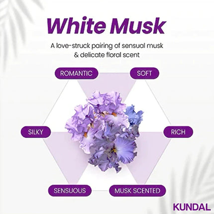 Kundal Pure Moist Body Mist White Musk