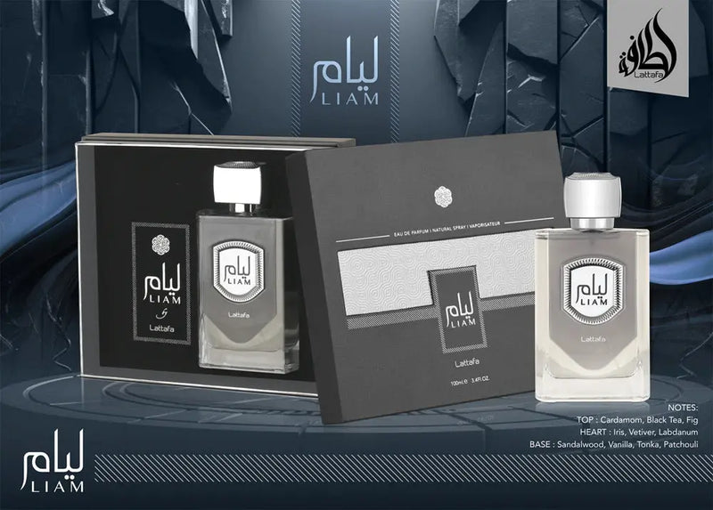 Lattafa Liam Grey Eau De Parfum