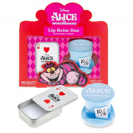 Mad Beauty Alice in Wonderland Lip Balm Duo