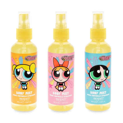 Mad Beauty Powerpuff Girls Super Cute Body Mist Trio