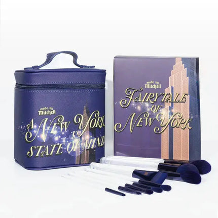 Made By Mitchell Vanity Case & Brush Set New York City