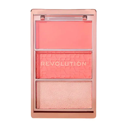 Makeup Revolution Blush Icon Palette Authentic Peach