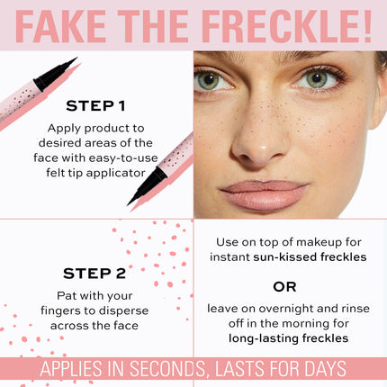 Makeup Revolution Fake The Freckle Self Tan Freckle and Lip Defining Pen