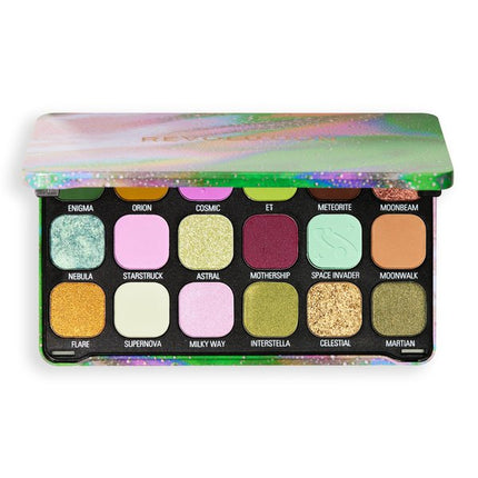 Makeup Revolution Forever Flawless Palette Astro Nova Green