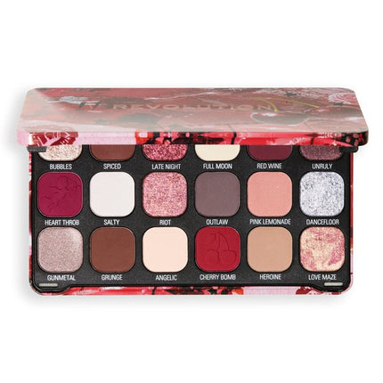 Makeup Revolution Forever Flawless Palette Cherry Rebel Red