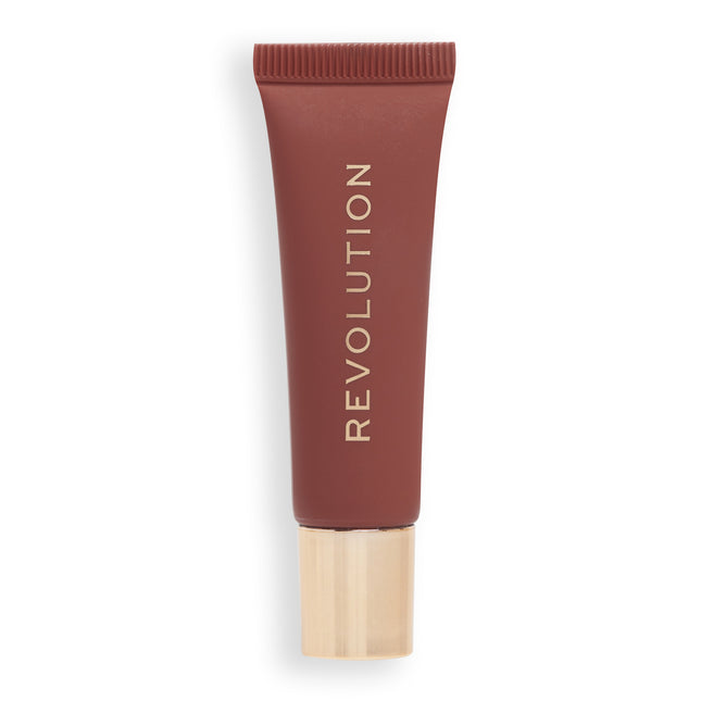 Makeup Revolution Juicy Peptide Lip Balm Nude Latte