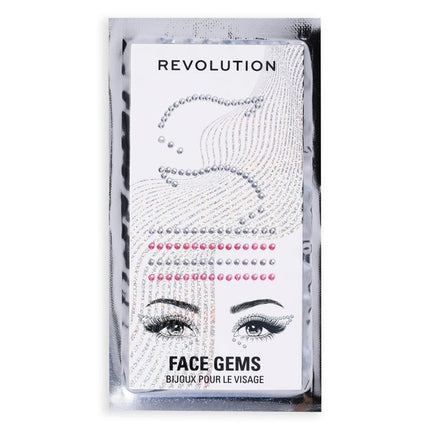 Makeup Revolution Metallic Muse Silver Flick Eye Gems