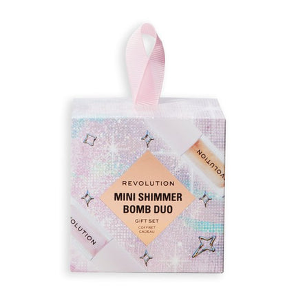 Makeup Revolution Mini Shimmer Bomb Lip Duo Gift Set