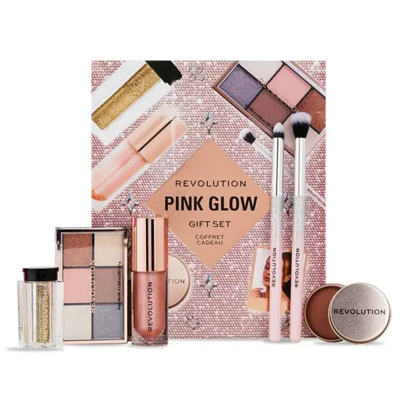 Makeup Revolution Pink Glow Get The Look Gift Set