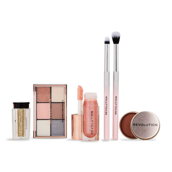 Makeup Revolution Pink Glow Get The Look Gift Set