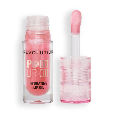 Makeup Revolution Pout Lip Oil Glam Pink Shimmer