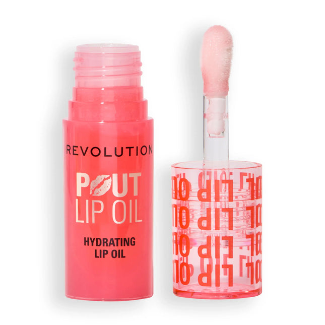 Makeup Revolution Pout Lip Oil Juicy Peach