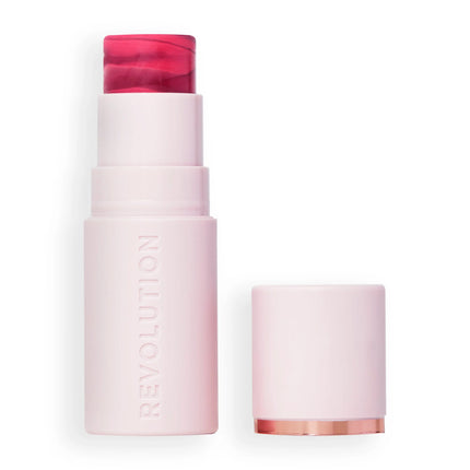 Makeup Revolution Skin Silk Marble Blush Stick Berry Flush