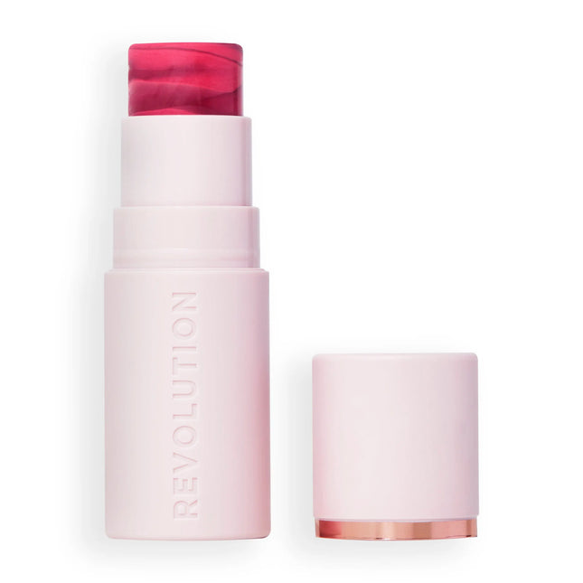 Makeup Revolution Skin Silk Marble Blush Stick Berry Flush