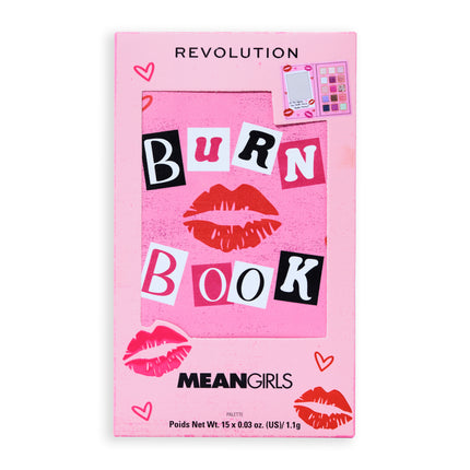 Makeup Revolution x Mean Girls Burn Book Palette