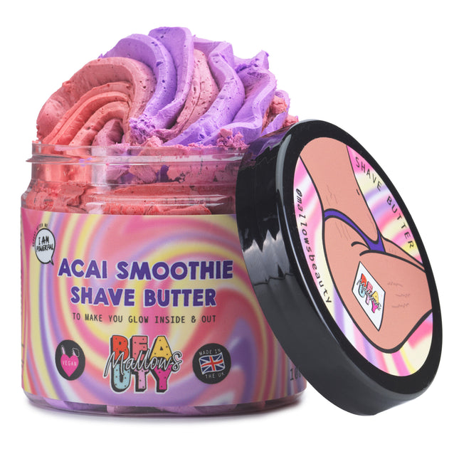 Mallows Beauty Acai Smoothie Shave Butter