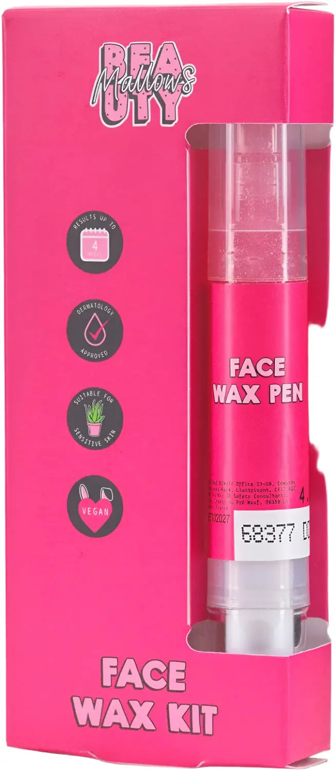 Mallows Beauty Face Wax Kit