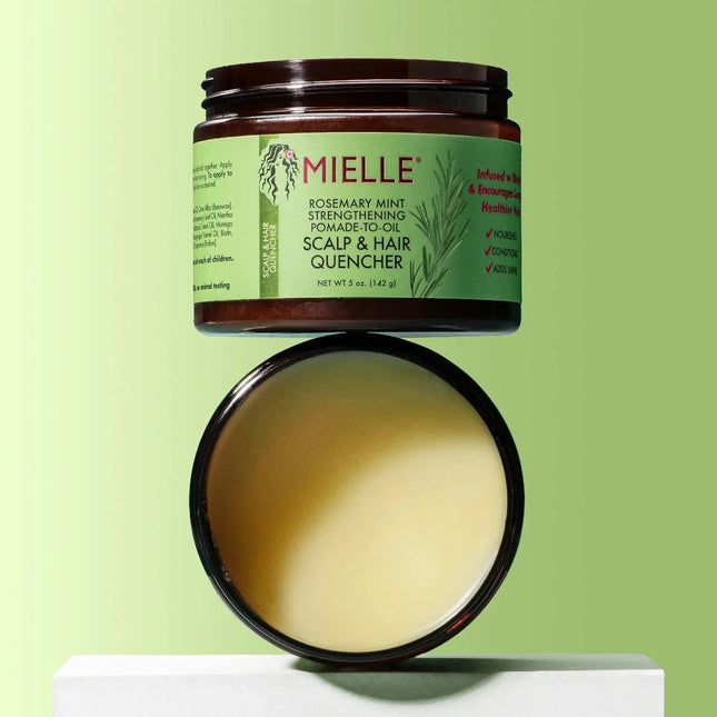 Mielle Organics Rosemary Mint Pomade to Oil Hair & Scalp Quencher